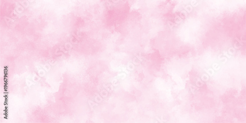 Abstract Pink Water color background, Illustration, Pastel pink abstract painted watercolor aquarelle paper template design texture background. watercolor background concept, vector