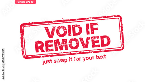 official stamp label red rubber stamp vector with distressed ink texture and clean frame, built for packaging, shipping labels, office paperwork, certification workflows, and commercial branding use.