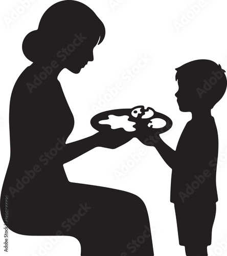 Labour Day Silhouette Collection, Worker Vector Art, Hardworking Professional Black Graphics, May Day Logo Design Elements