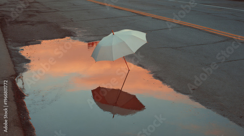 swarm of ultrabright drones creates warm and magical ambiance in evening park