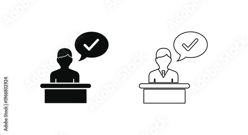 Two businessmen agreeing on a deal or negotiation Vector