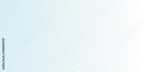 Abstract dot halftone gradient texture. Vanishing polka dot background. Repeating dots gradation pattern simple. vector modern design gradient eps10