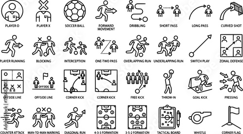 Collection of Soccer Balls in Various Designs and Patterns