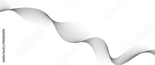 White background with black waves. EPS10