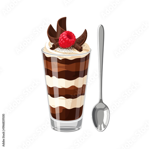Celebrate National Chocolate Parfait Day with a delicious layered dessert