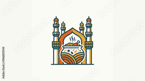 Indian Cuisine in Architectural Setting