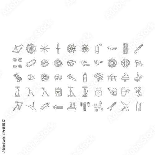 A collection of various mathematical and scientific symbols Vector