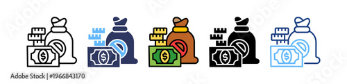 Illicit Funds multiple icon