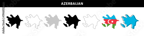 Map of Azerbaijan