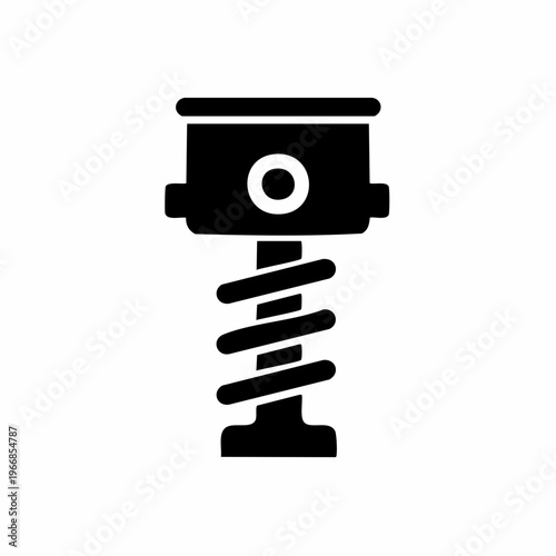 Hydraulic cylinder icon	