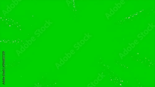 A vibrant green video background with white light rays emanating from the center in a dynamic video animation.