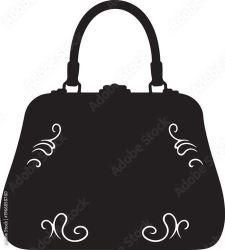 Hourglass with a skull symbolizing the passage of time and mortality isolated on transparent background, Vector