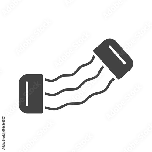 Stretch Bandicon vector image. Suitable for mobile apps, web apps and print media.