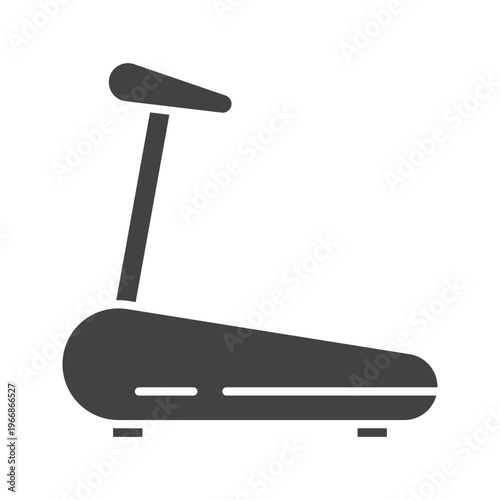 Treadmillicon vector image. Suitable for mobile apps, web apps and print media.