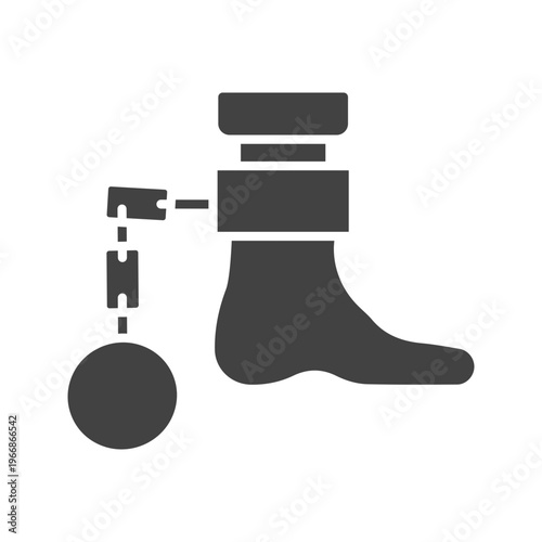 Ankle Weightsicon vector image. Suitable for mobile apps, web apps and print media.