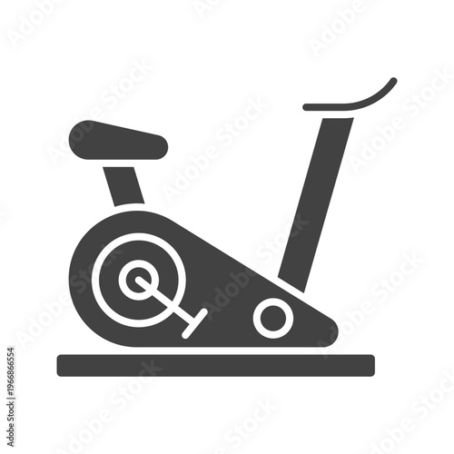 Exercise Bikeicon vector image. Suitable for mobile apps, web apps and print media.