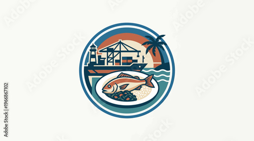 Coastal Food Market Logo