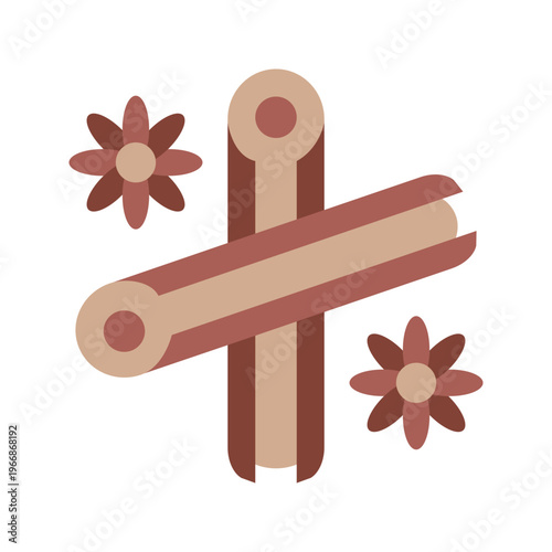 Cinnamon Stickicon vector image. Suitable for mobile apps, web apps and print media.