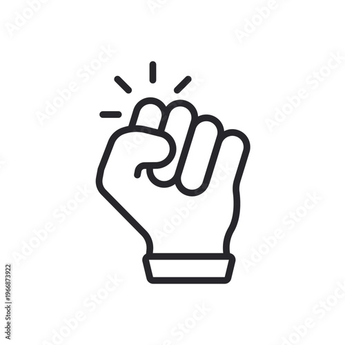 protest icons set outline and Flat Style,transparent background