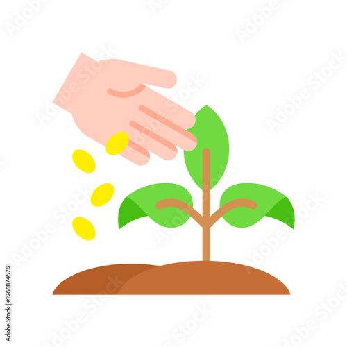 Agriculture flat icon