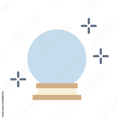 Prediction Future Illustration Crystal Ball