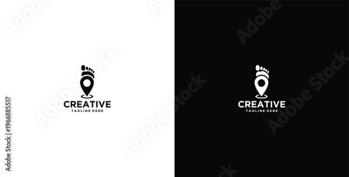 mobile app logo design that allows users to manage and track trips