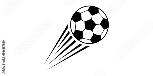 Soccer ball football icon vector and logo illustration for sport. Ball element