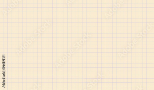 Vintage Beige Grid Paper Seamless Pattern Background