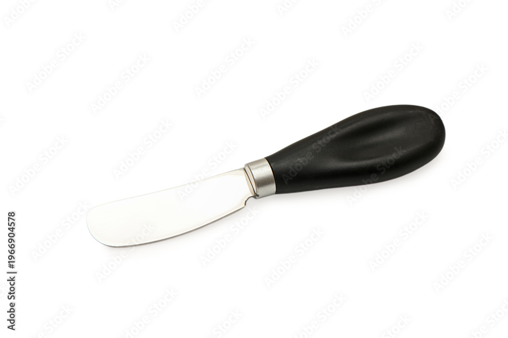 Obraz premium Butter Knife on White Background