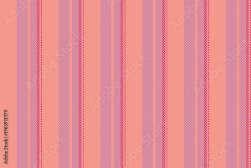 Lest textile seamless texture, manufacture vector fabric lines. Kotton vertical pattern background stripe in red and purple colors.