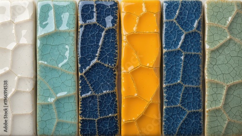 Abstract Geometric Pattern Tile Design - Modern Texture