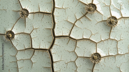 Cracked Concrete Texture - Close-up Shot of Broken Surface