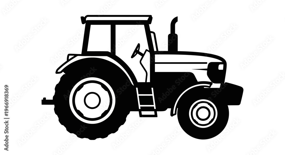 Obraz premium Two crossed hammers with circular motion lines in black and white illustration style.