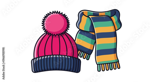 Cozy Winter Hat and Scarf Set