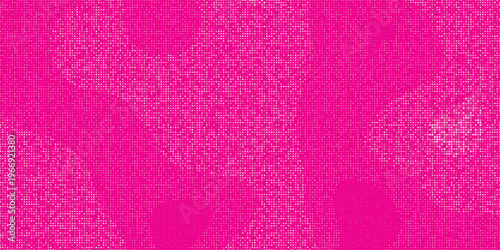 Vibrant pink fintech backdrop with glowing pixel matrix and digital business concept