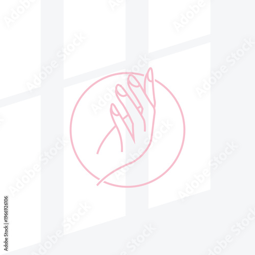 nail polish with circle logo