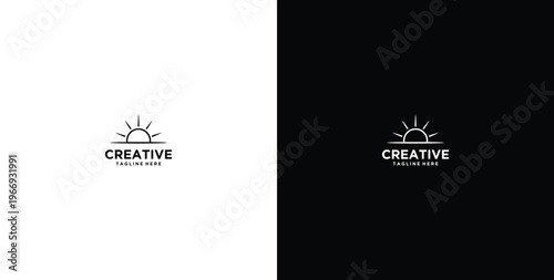 travel agency logo design that focuses on luxury travel, beaches, adventure, family