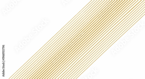 Diagonal golden lines on a white background, creating a subtle striped texture
