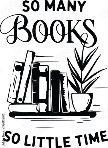 vector illustration of a reading book