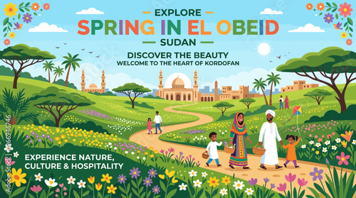 Explore Spring in El Obeid Sudan A Scenic Landscape