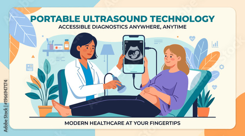 Portable Ultrasound Technology Women's Health Clinic