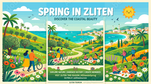 Spring in Zliten Discovering Coastal Beauty