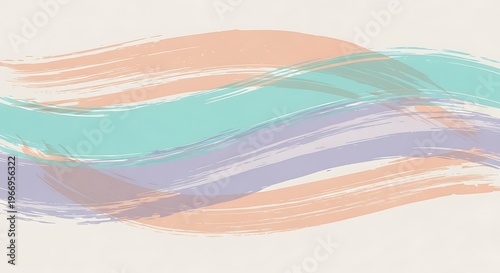 Colorful abstract brush stroke background texture.