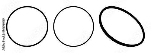 Hula hoop set with black silhouette on white background featuring hula hoop, silhouette, body motion with fitness and recreation