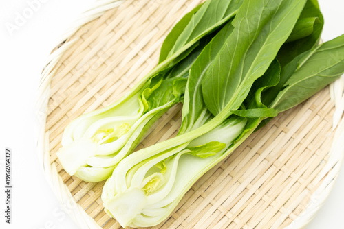 Photos 笊に乗った青梗菜