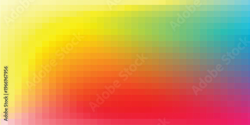 Set of 26 color square color picker