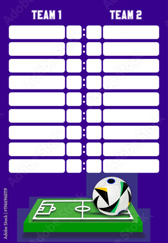 Soccer football championship standings