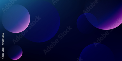 three dimensional earth dark blue and purple circle background
