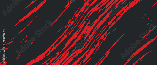 Background, contrast red and black color abstract template for business design. Technology style. You can use it for advertising, sports posters, templates, business presentations. Vector illustration