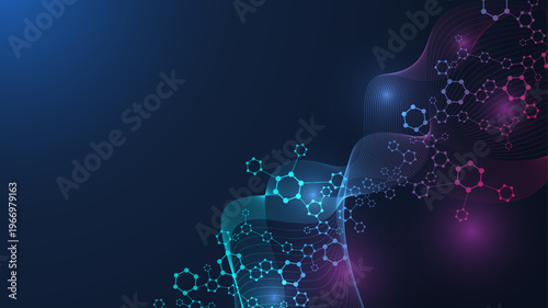 Modern abstract texture background with triangle and hexagonal shapes. Hexagonal geometric pattern for poster, header, web banner, footer, website, presentation